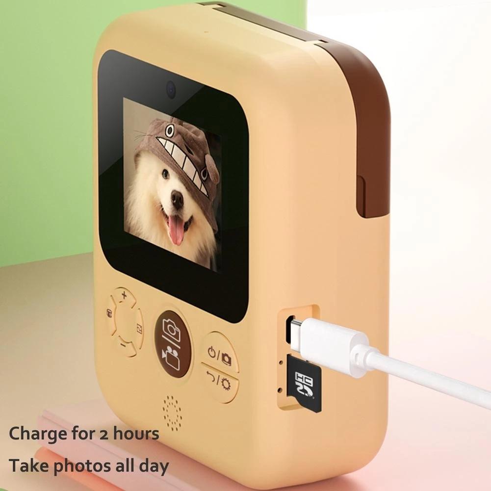 NNEIDS Children Instant Camera With 2.4 Hd Screen & 32Gb Memory Card - Cp08