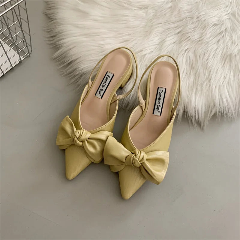 European Sandalias De Mujer De Verano Silk/PU Female Slippers Cute Fashion Summer Sandals Official Flat Women Shoes 2025