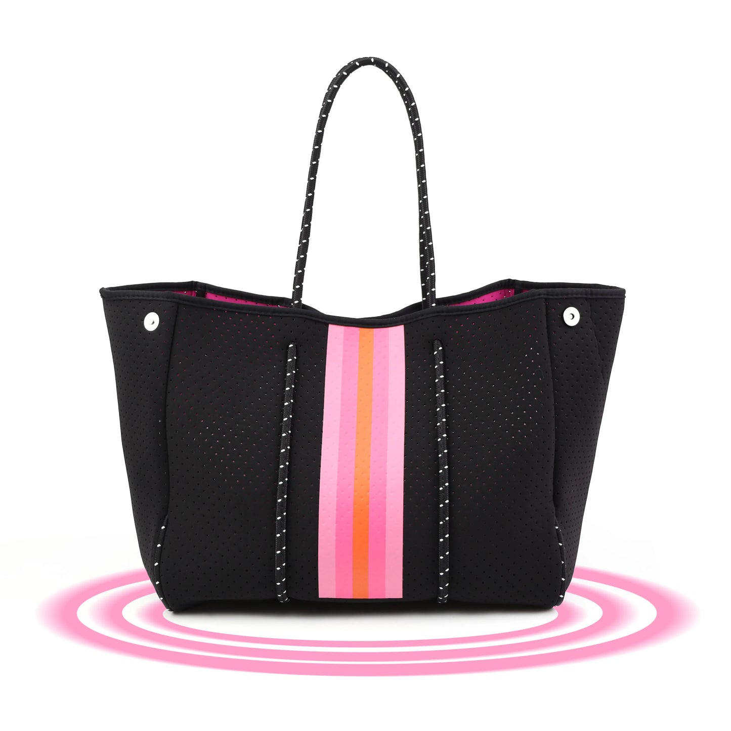 USA Delivery Neoprene Tote Bag for Women Beach Tote Bag Womens Shoulder Bags for Vocation Travel Summer Pool Beach