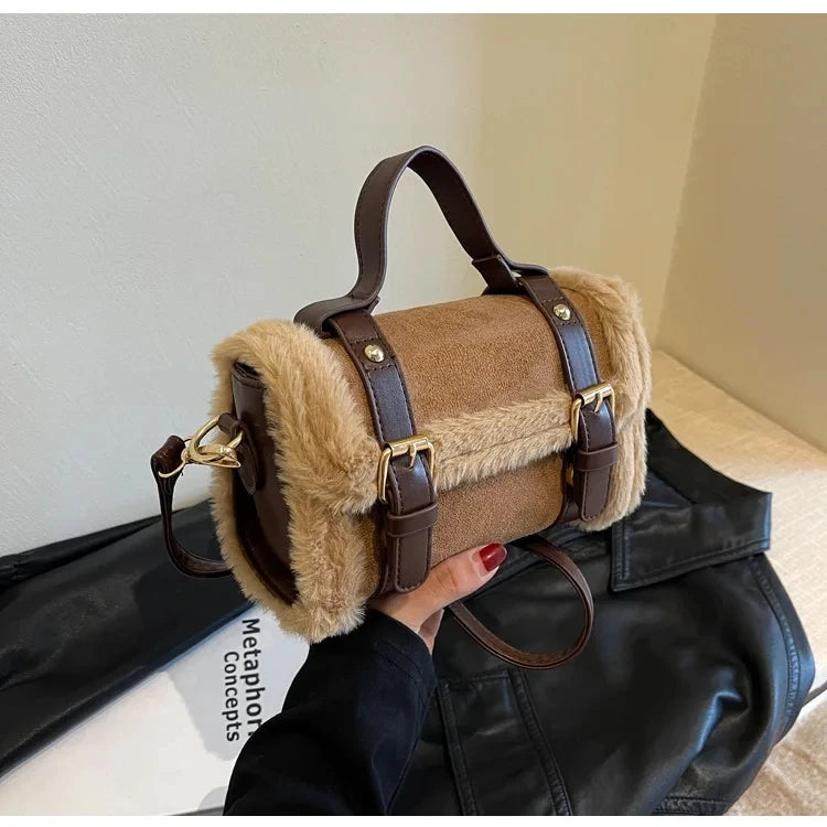 Y2k Aesthetic Fashion Handbags Patchwork All Match Elegant Shoulder Bag Vintage Casual Chic Crossbody Bags Streetwear Women