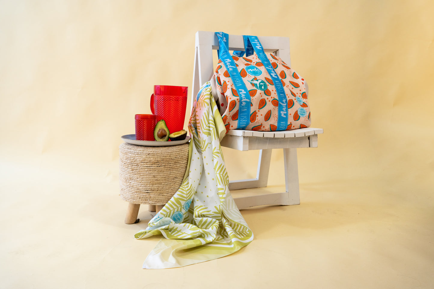 Super Towel Green Leafs