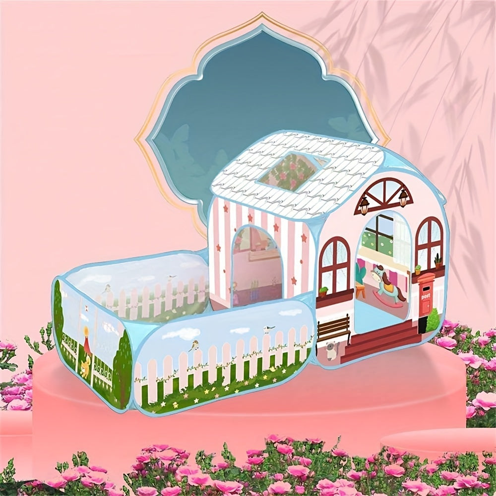 NNETM Pop-Up Kids Playhouse Indoor Outdoor Tent