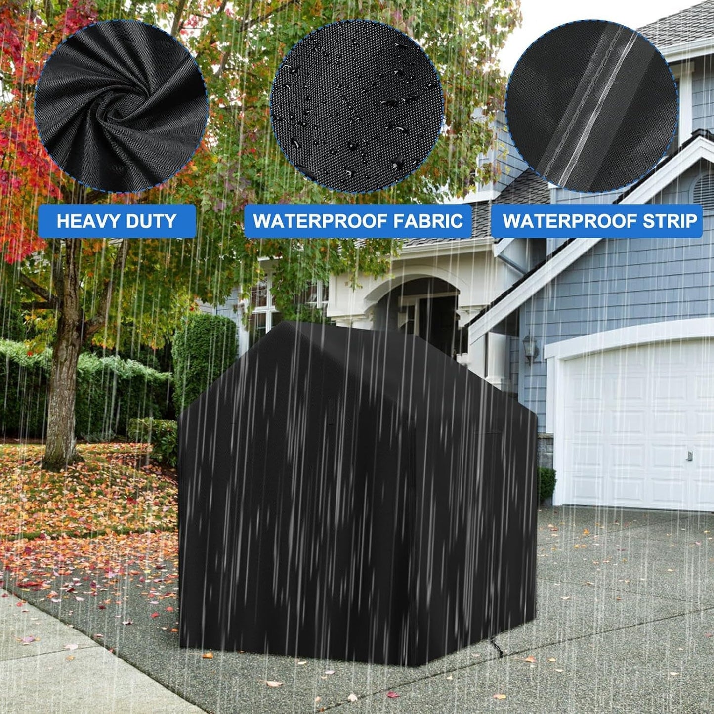 43x47x55 Inches Waterproof Outdoor Kids Play house Cover