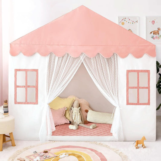 Premium Over sized Pink Indoor Playhouse Tent Toddlers