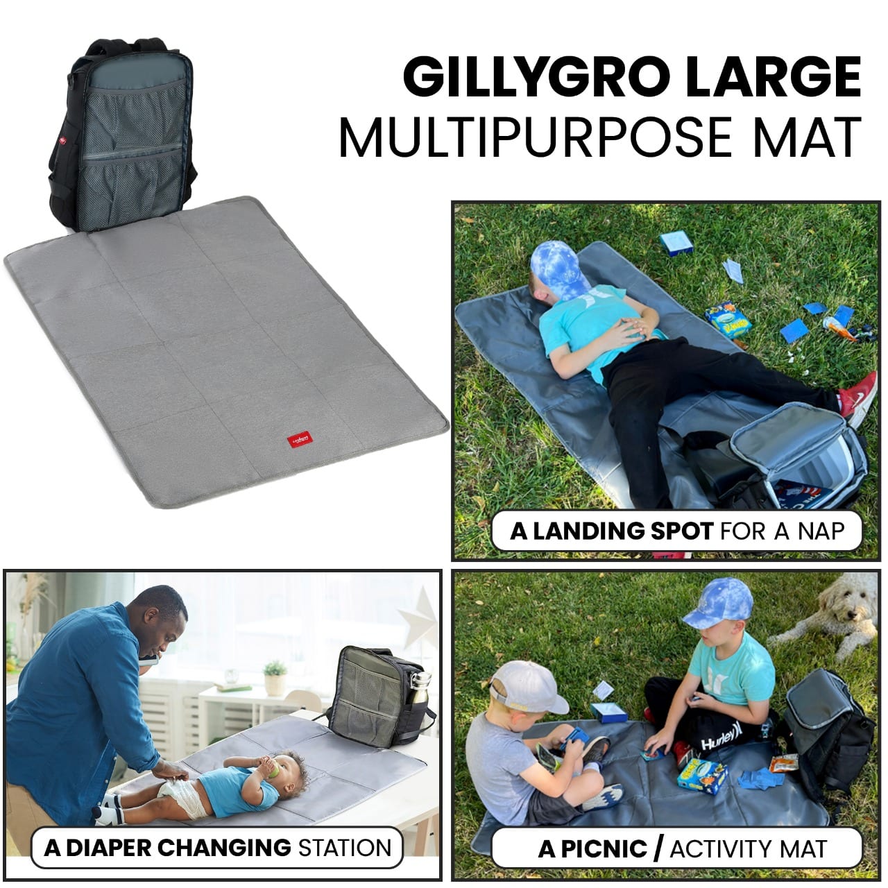 GillyGro Classic Backpack Bundle – The Ultimate Backpack for Parents-3