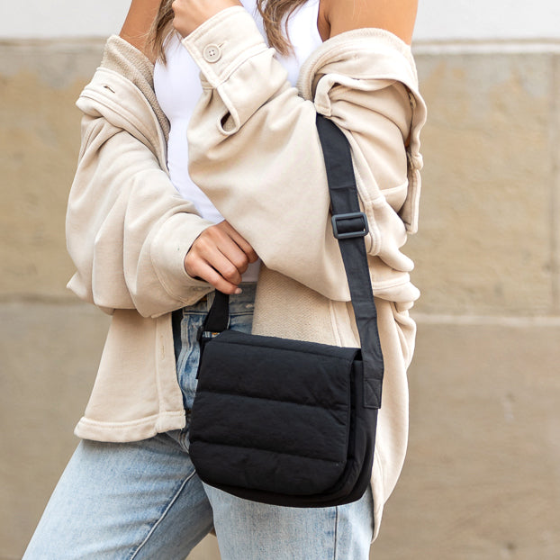 Afton Quilted Foldover Crossbody
