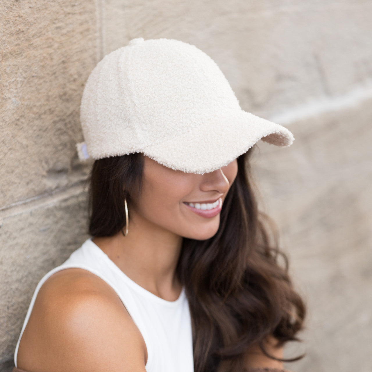 Boucle Sherpa Boyfriend Ball Cap