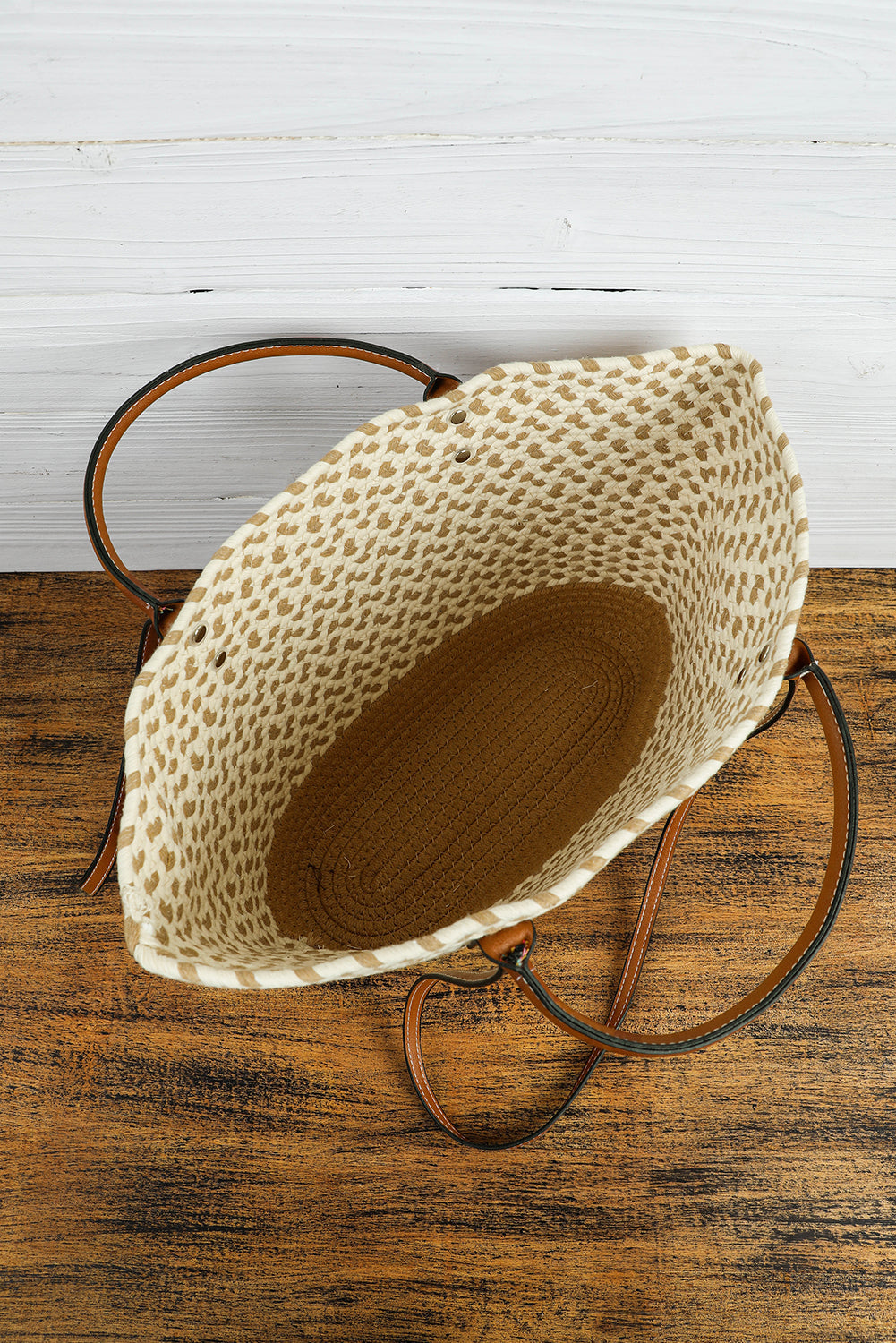 Jaylani Woven Tote Bag-2