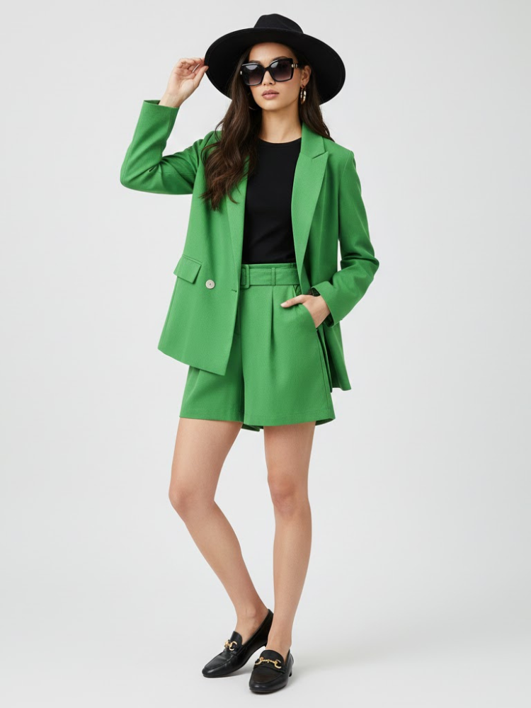 Blazer and Shorts Set SOHO NYFW New Colecction BYMANYC ® New York-2