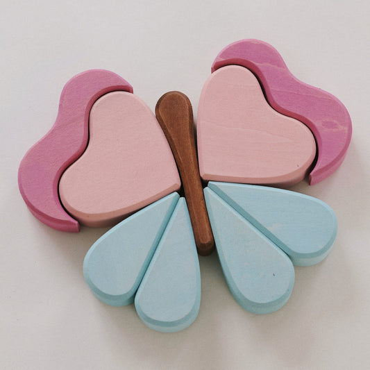 Butterfly Puzzle Block