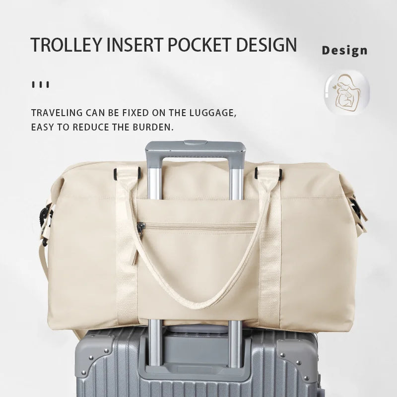 Travel Duffle Bag Weekender Overnight Gym Tote Bag with Dry and Wet Separated Pocket for Women Shoulder Bags Workout Handbag