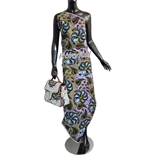 Competitive Price 6 Yards Combed Woven African Wax Prints Fabric Heavyweight Batik Fusible for Boys Shirts Curtains Bags Covers