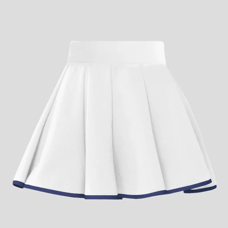 Custom Logo Summer Anti-UV Golf Tennis Half Zipper Jacket High Waist 2 in 1 Skirt With Pocket Padel Pickleball Wear