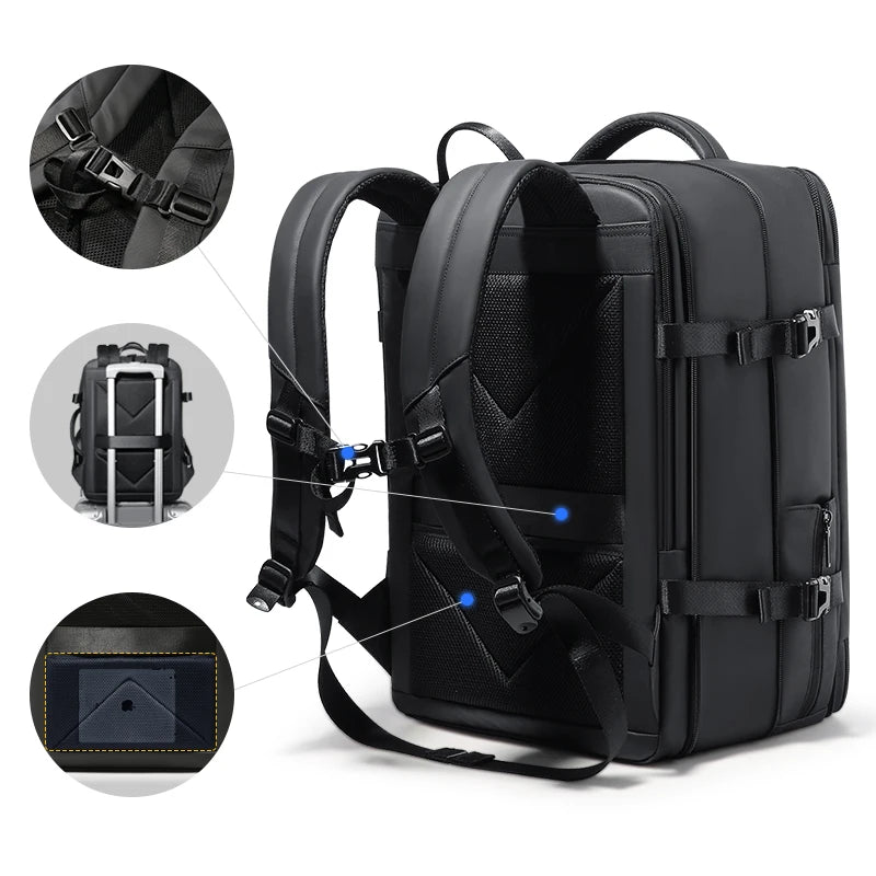 FENRUIEN Outdoor Carry on Luggage Bags Travel Business Men Waterproof Sport Gym Large Capacity Duffel Backpack Bolsas Para Viaje