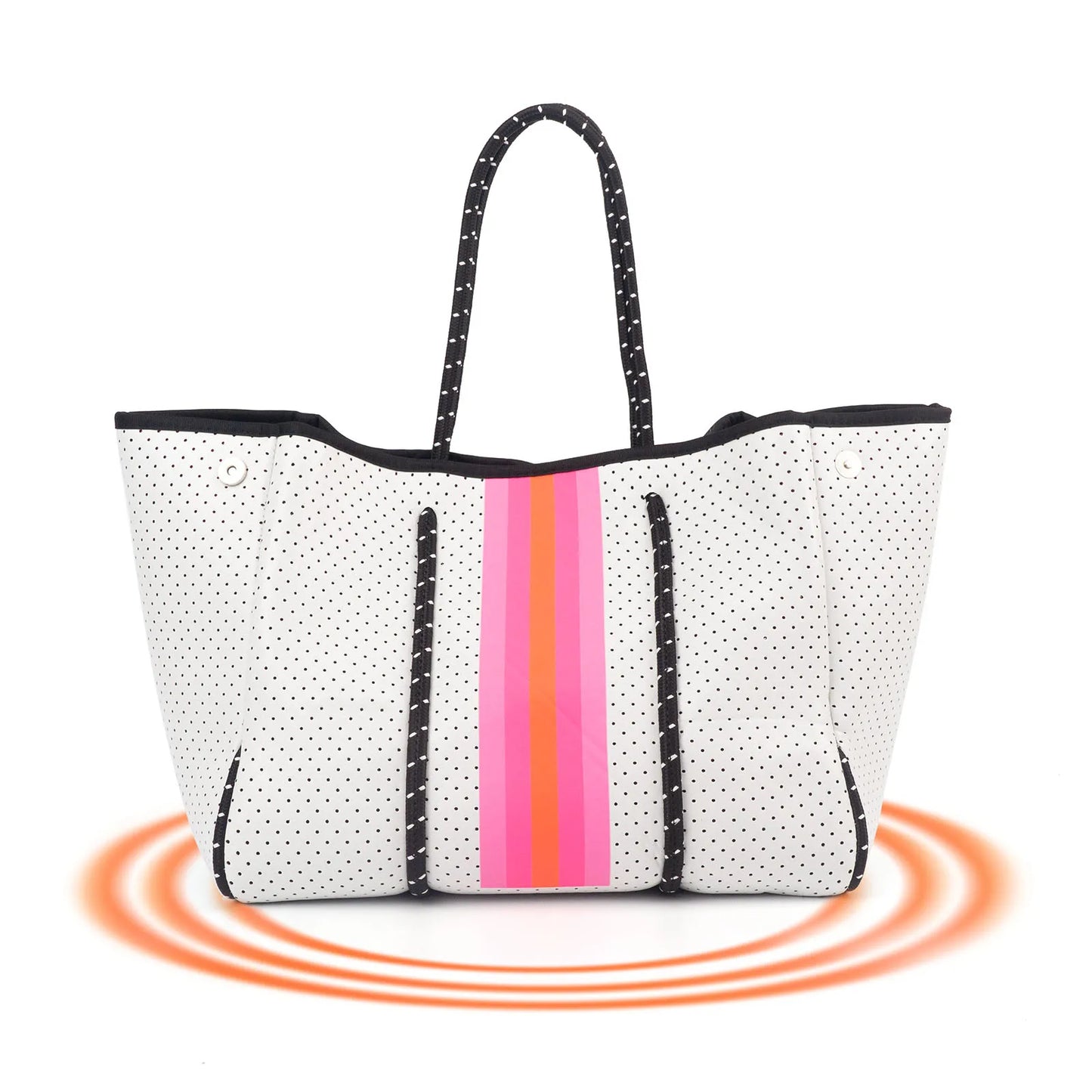 USA Delivery Neoprene Tote Bag for Women Beach Tote Bag Womens Shoulder Bags for Vocation Travel Summer Pool Beach