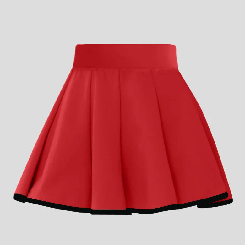 Custom Logo Summer Anti-UV Golf Tennis Half Zipper Jacket High Waist 2 in 1 Skirt With Pocket Padel Pickleball Wear