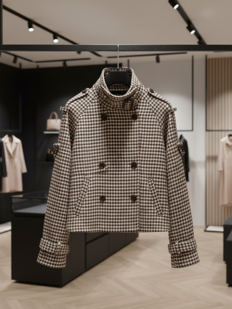 Heritage Houndstooth Eco-Jacket • UPPER EAST New Collection BYMANYC ® New York-1