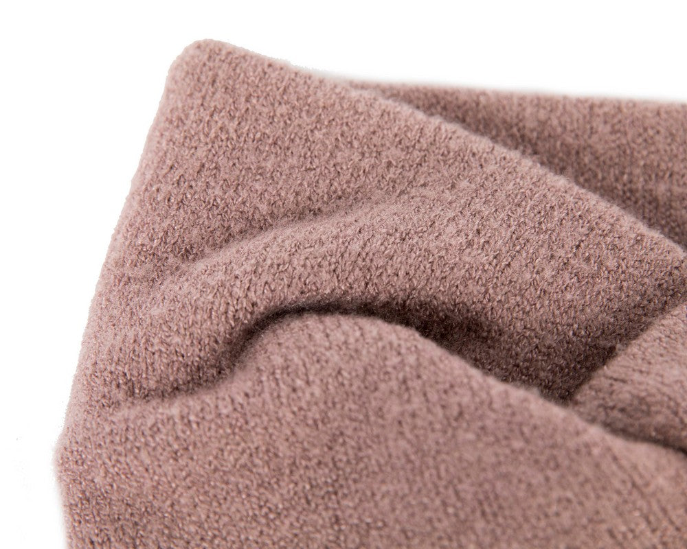 Taupe European Made woolen headband