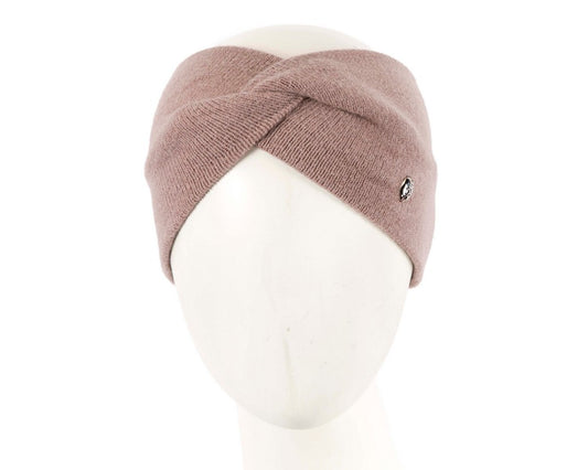 Taupe European Made woolen headband