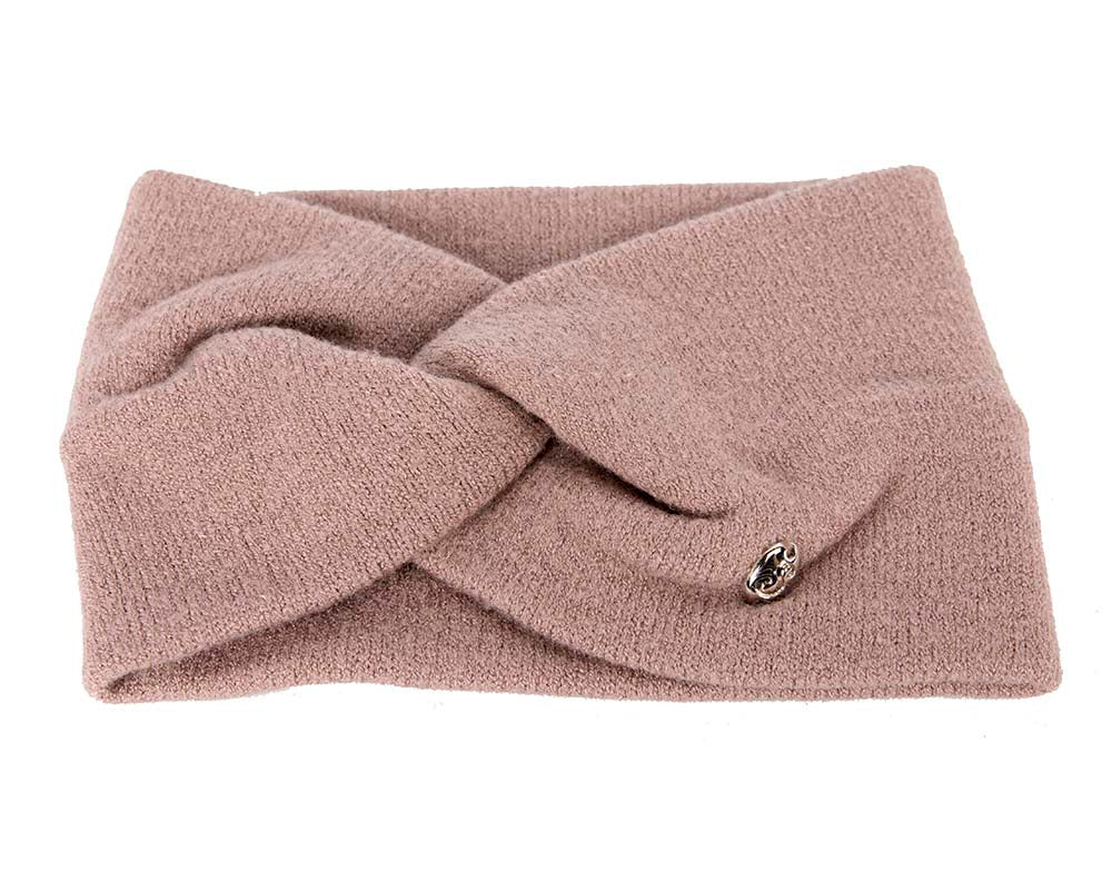 Taupe European Made woolen headband