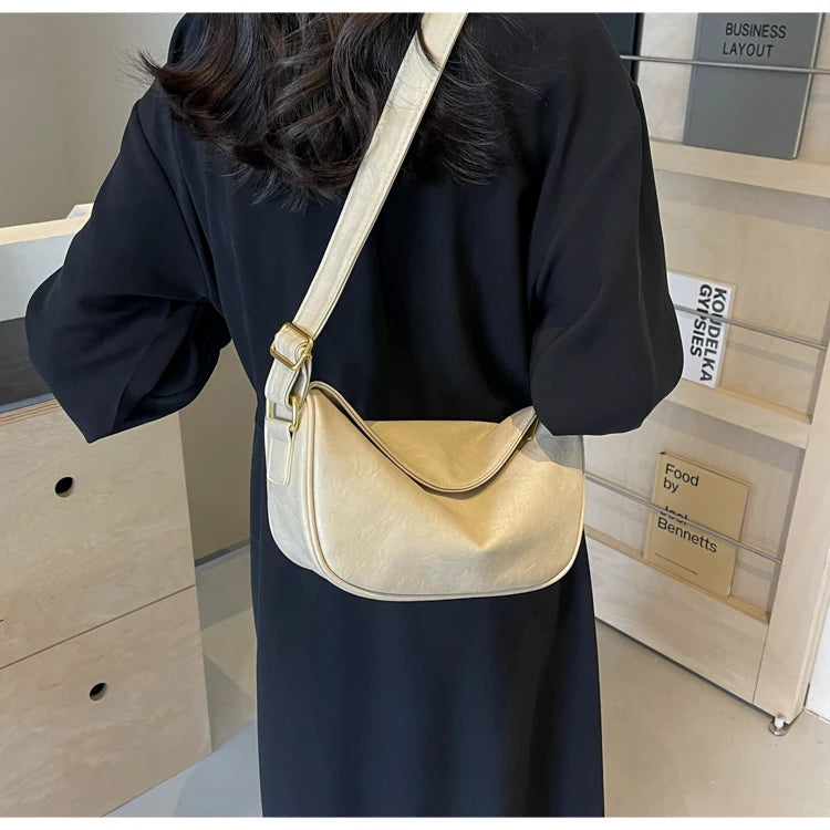 Trendy Ladies' Shoulder Bag 2025 New Autumn Small Design Dumpling Shape Crossbody Bag Commuter Versatile Women's Bag
