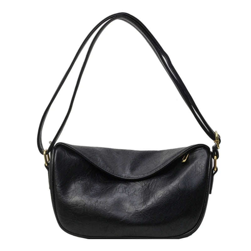 Trendy Ladies' Shoulder Bag 2025 New Autumn Small Design Dumpling Shape Crossbody Bag Commuter Versatile Women's Bag