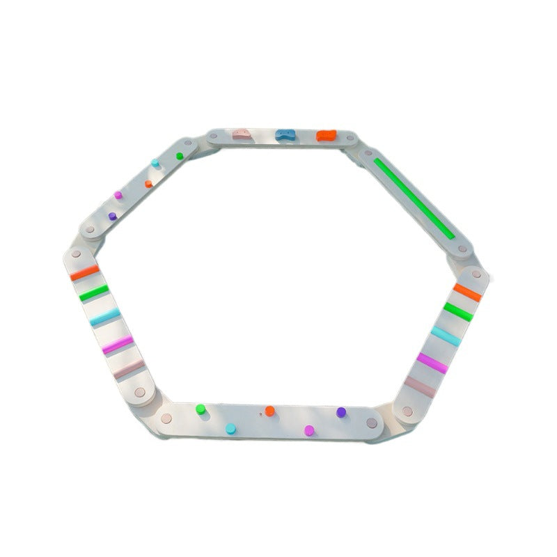 NNEDSZ Wooden Sensory Balance Beam Set for Kids - Indoor and Outdoor Balance Training