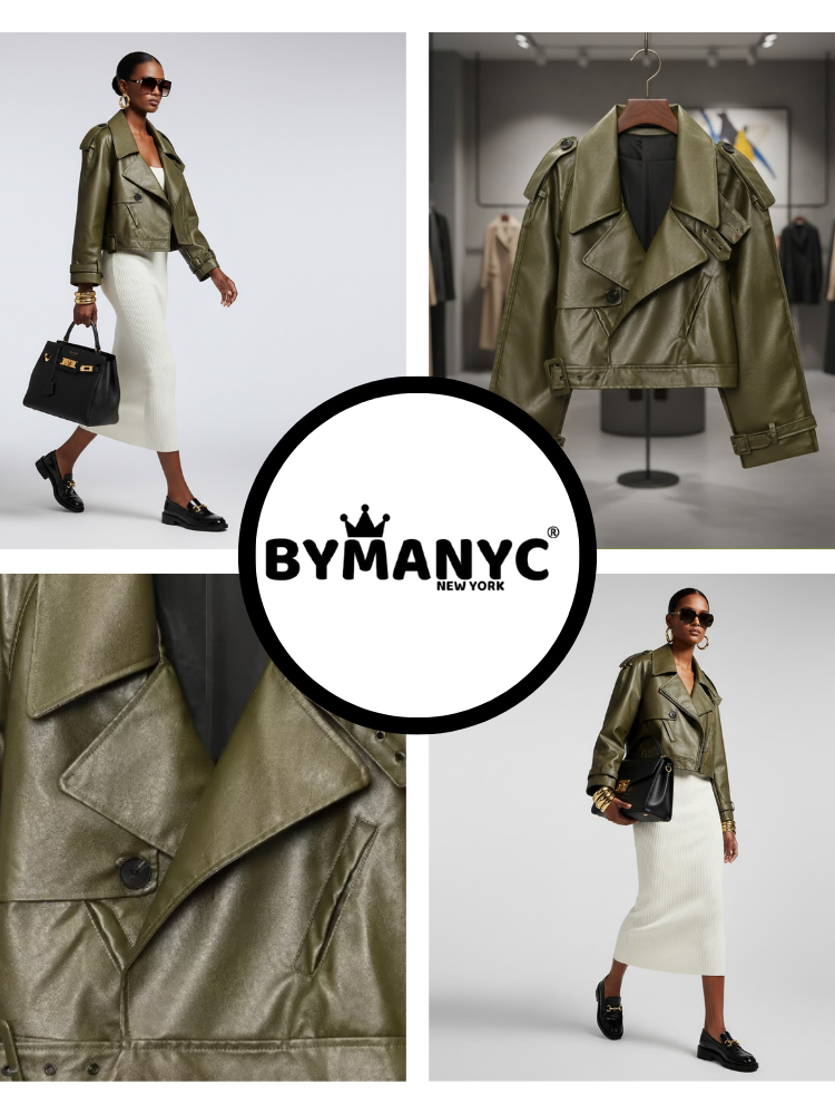 Women's Eco Jacket ROCKEFELLER NYFW New Collection BYMANYC ® New York-2