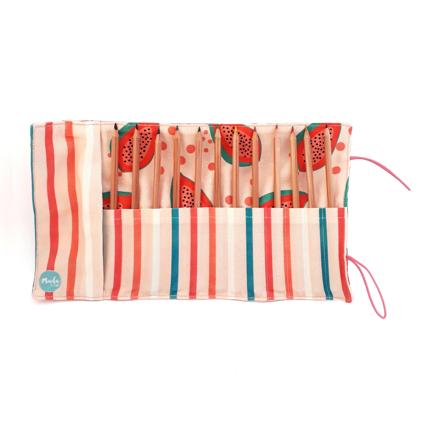 Pencil Case Long Papaya