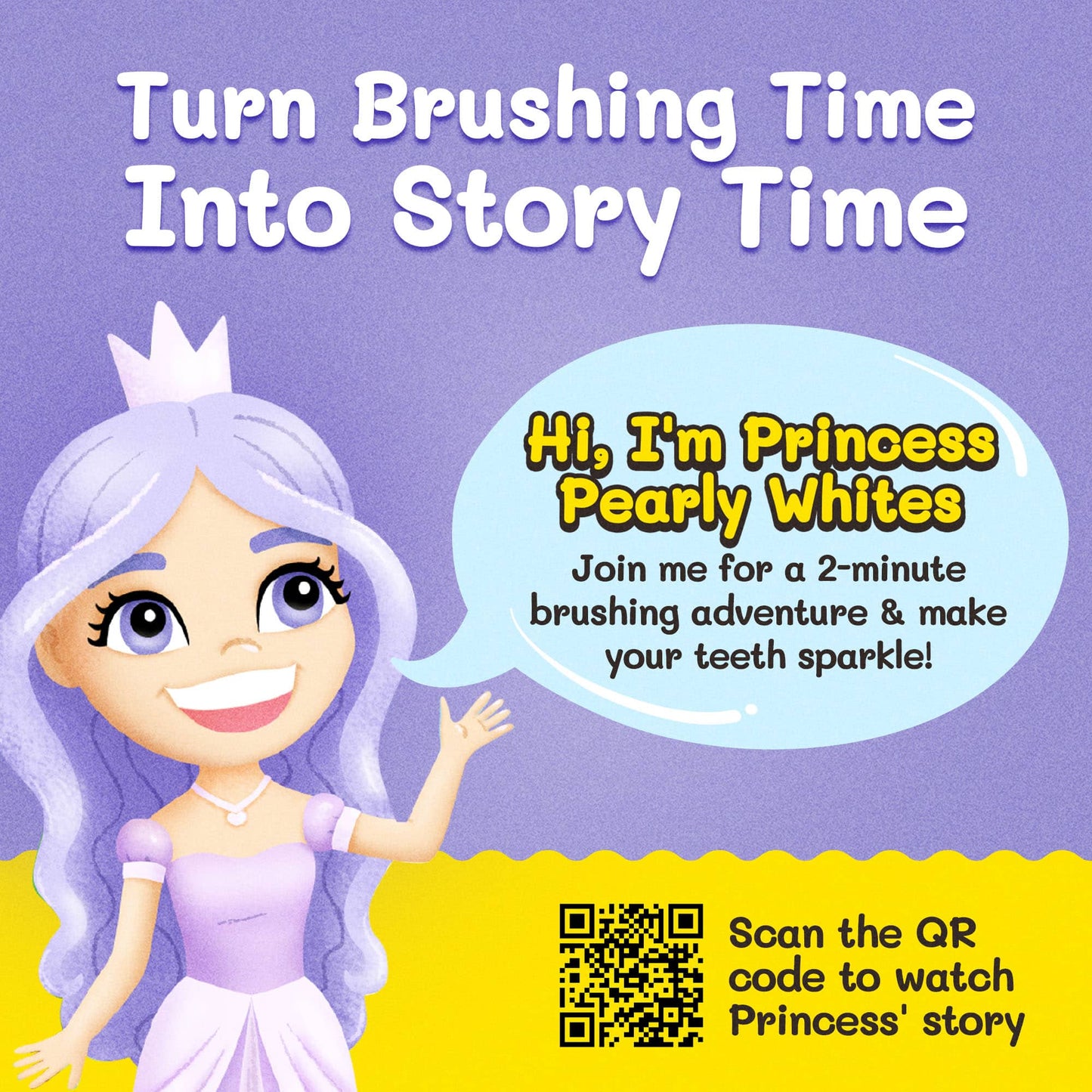 Toothbrush Toys Kids Character Toothbrush Bundle Petey & Princess