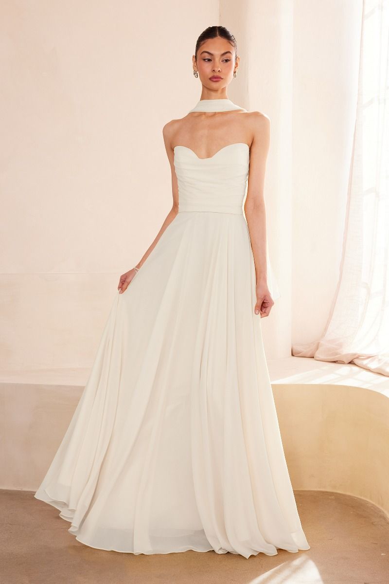 Dress Elegant Designer Special Occasion Luxe Statement Elegant - CDT703W